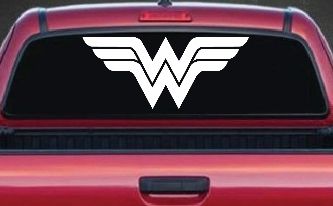 Wonder Woman Sci Fi Car or Truck Window Decal Sticker