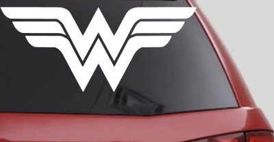 Wonder Woman Sci Fi Car or Truck Window Vinyl Decal Sticker