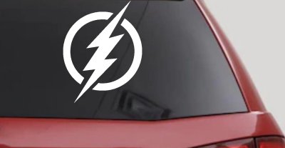 The Flash Sci Fi Car or Truck Window Vinyl Decal Sticker