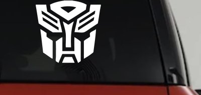 Transformers Autobot Sci Fi Car or Truck Window Vinyl Decal Sticker