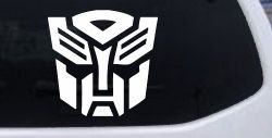 Transformers Autobot Sci Fi Car or Truck Window Decal Sticker
