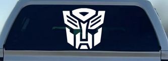 Transformers Autobot Sci Fi Car or Truck Window Decal Sticker