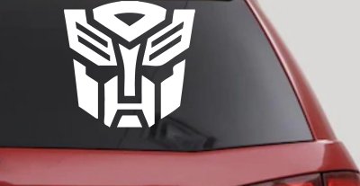 Transformers Autobot Sci Fi Car or Truck Window Vinyl Decal Sticker