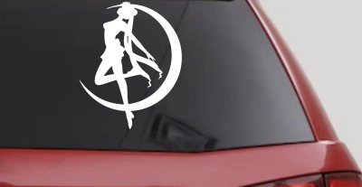 Sailor Moon Sci Fi Car or Truck Window Vinyl Decal Sticker