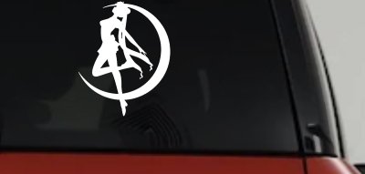 Sailor Moon Sci Fi Car or Truck Window Vinyl Decal Sticker