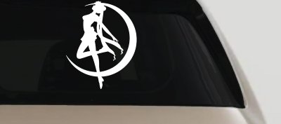 Sailor Moon Sci Fi Car or Truck Window Vinyl Decal Sticker