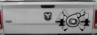 Turbo Blower 4X4 Crossbones Off Road Car or Truck Window Decal Sticker (Black)