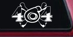 Turbo Blower 4X4 Crossbones Off Road Car or Truck Window Decal Sticker