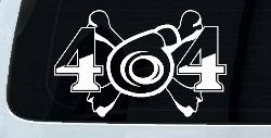 Turbo Blower 4X4 Crossbones Off Road Car or Truck Window Decal Sticker