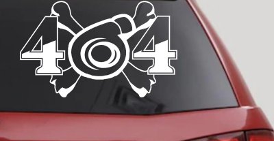 Turbo Blower 4X4 Crossbones Off Road Car or Truck Window Vinyl Decal Sticker
