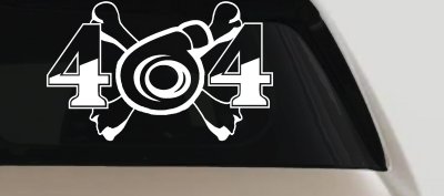 Turbo Blower 4X4 Crossbones Off Road Car or Truck Window Vinyl Decal Sticker