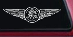 USN Navy Aircrew Wings Military Car or Truck Window Decal Sticker
