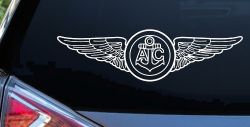 USN Navy Aircrew Wings Military Car or Truck Window Decal Sticker