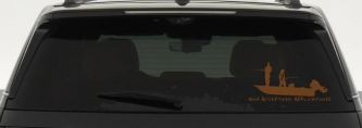 Now Accepting Applications for Wife Girlfriend Fisher Fishing Car or Truck Window Decal Sticker (Copper)