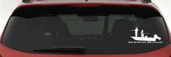 Now Accepting Applications for Wife Girlfriend Fisher Fishing Car or Truck Window Decal Sticker (White)