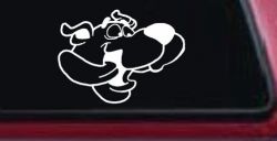 Scooby Doo Tongue Wagging Cartoons Car or Truck Window Decal Sticker