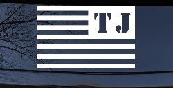 Jeep TJ American USA Flag Left Off Road Car or Truck Window Decal Sticker
