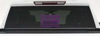 Jeep WK American USA Flag Left Off Road Car or Truck Window Decal Sticker (Violet)