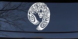 Tribal Indian native American Bear Western Car or Truck Window Decal Sticker