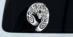 Tribal Indian native American Bear Western Car or Truck Window Decal Sticker