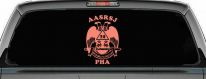 Scottish Rite Wings 32nd AASRSJ PHA Other Car or Truck Window Decal Sticker (Coral)
