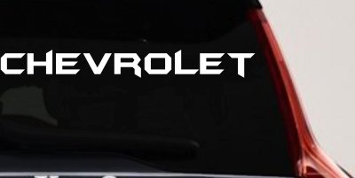 Chevrolet Car or Truck Window Vinyl Decal Sticker