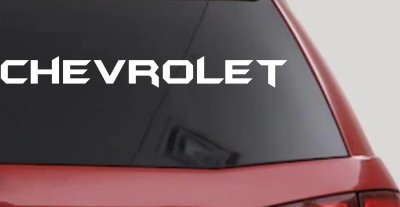 Chevrolet Car or Truck Window Vinyl Decal Sticker