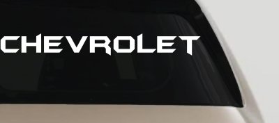 Chevrolet Car or Truck Window Vinyl Decal Sticker