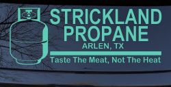 Strickland Propane King Hill Cartoons Car or Truck Window Decal Sticker (Mint)