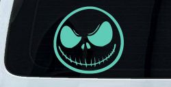Jack Nightmare Before Christmas Sci Fi Car or Truck Window Decal Sticker (Mint)