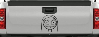 Sally Nightmare Before Christmas Sci Fi Car or Truck Window Decal Sticker (Black)