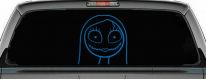 Sally Nightmare Before Christmas Sci Fi Car or Truck Window Vinyl Decal Sticker (Sky Blue)