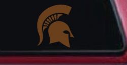 Spartan Viking Helmet Car or Truck Window Vinyl Decal Sticker (Copper)