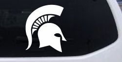 Spartan Viking Helmet Car or Truck Window Decal Sticker