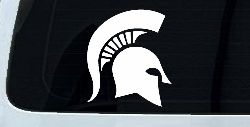 Spartan Viking Helmet Car or Truck Window Decal Sticker