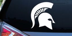 Spartan Viking Helmet Car or Truck Window Decal Sticker
