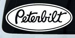 Peterbilt Car or Truck Window Decal Sticker