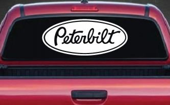Peterbilt Car or Truck Window Decal Sticker