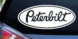 Peterbilt Car or Truck Window Decal Sticker