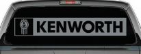 Kenworth Car or Truck Window Decal Sticker (Telegrey)