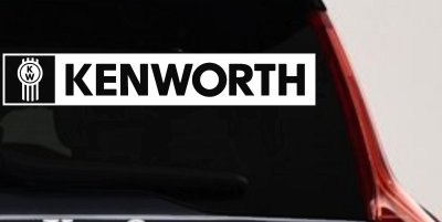 Kenworth Car or Truck Window Vinyl Decal Sticker