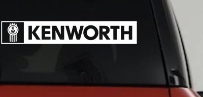 Kenworth Car or Truck Window Vinyl Decal Sticker