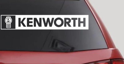 Kenworth Car or Truck Window Vinyl Decal Sticker