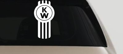 Kenworth KW Car or Truck Window Vinyl Decal Sticker