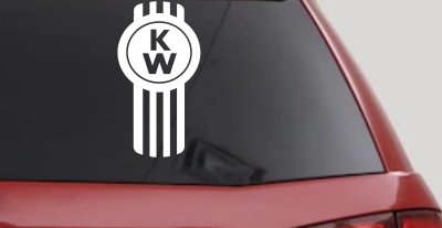 Kenworth KW Car or Truck Window Vinyl Decal Sticker
