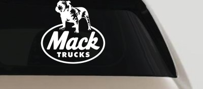 Mack Trucks Car or Truck Window Vinyl Decal Sticker