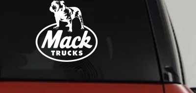 Mack Trucks Car or Truck Window Vinyl Decal Sticker