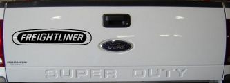 Freightliner Car or Truck Window Decal Sticker (Black)