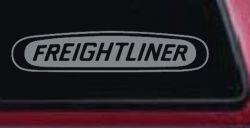 Freightliner Car or Truck Window Vinyl Decal Sticker (Telegrey)