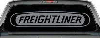 Freightliner Car or Truck Window Decal Sticker (Telegrey)